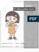 budoor mst-observation