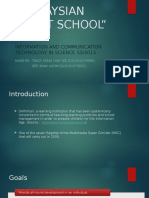 "Malaysian Smart School": Information and Communication Technology in Science Ssi3013