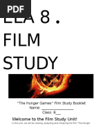 The Hunger Games - Film Study Booklet