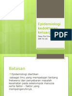 Dr. Desi - Batasan Dan Ruang Lingkup Epidemiologi