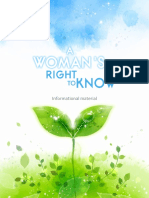 A Woman's Right To Know