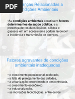 Saúde Publica - doenças e meio ambiente microbiologia