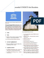 Patrimoniul Mondial UNESCO Din România