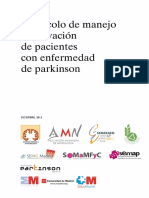 Protocolo Parkinson Madrid