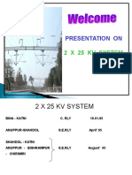 2x25 KV SYSTEM PRESENTATION - LESS THAN 40 CHARACTER TITLE