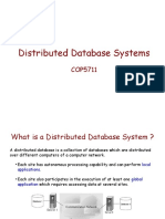 Distributed DB