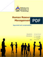 Human Resource Management: Appraisal and Compensation