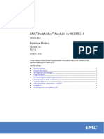 MEDITECH Docu71096 NetWorker Module For Release 9.0.1 Release Notes