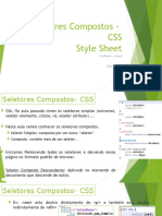 Aula 06, 07 e 08 Seletores Compostos e Pseudo Seletores