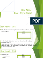 Aula 10 e 11. Box Model