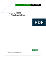 Psychrometric User Manual (Um 06 m01 PS)