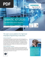 SIMATIC-IOT2020 Flyer