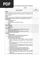 Checklist Perawatan Payudara Post Partum New Revisi