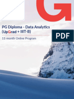 Brochure-UpGrad & IIIT-B Data Analytics Program PDF