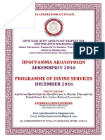 Program December 2016