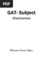 GAT - Subject (Electronics)