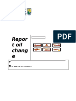 Report Oil Change
