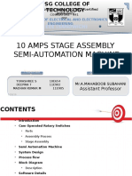 10 Amps Stage Assembly Semi-Automation Machine: Be Eee (Sandwich)