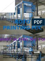 Roto Printing M/C