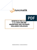 Newtech Pro II 1-3kva Tr