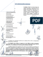 Acta Negociacion Del Convenio 4-11-2016