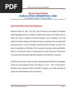 Download Reaction Paper on EO 839 by Vierna Ligan SN33340413 doc pdf