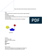 w - dna and genetics portfolio