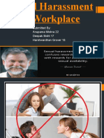 Sexual Harassment at Work Place - v1