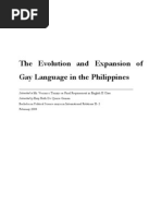 Download The Expansion and Evolution of Gay Language in the Philippines by Emy Ruth Gianan SN33341979 doc pdf