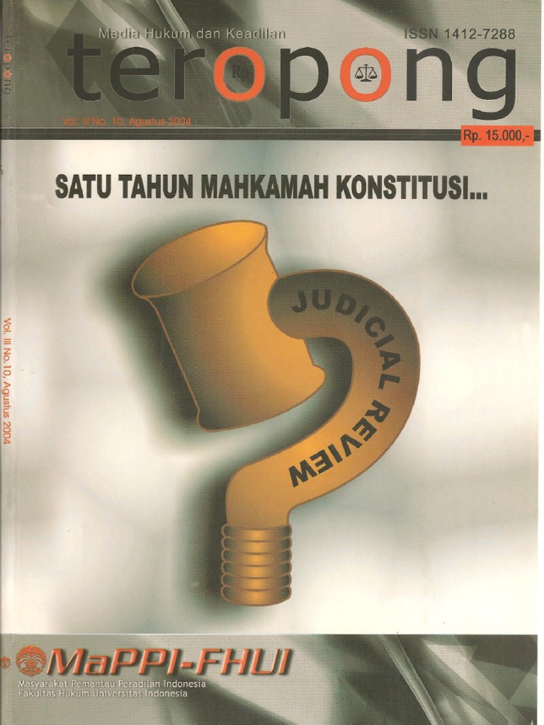 Teropong Vol III No 10 Agustus 2004
