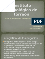 Instituto Tecnológico de Torreón Logistica