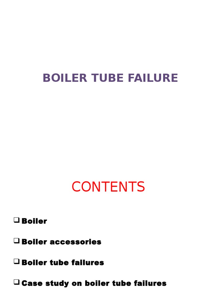 Boiler Tube Failures PDF Boiler Corrosion