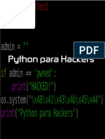 Ebook Python para Hackers