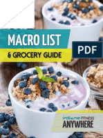 Macro & Grocery Guide