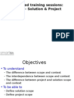 05 Project and Solution Scope