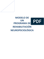 Programa de Rehabilitación Neuropsicológica Infantil