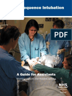 Rapid Sequence Intubation: A Guide For Assistants