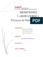 Mediciones laboratorio 1: Fundamentos teóricos de la medición
