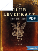 El Club Lovecraft - Antonio Lazaro