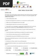 Download Csec Oral Exam Tips by ZoePhilip SN333458662 doc pdf