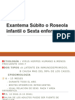 Exantema Súbito o Roseola