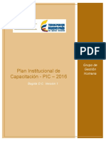 2016-03-10 Plan Institucional de Capacitación