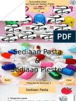 Farmasetika Kelompok 3 Pasta & Plester