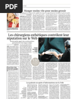 Download Les chirurgiens esthtiques contrlent leur rputation sur le web by Reputation Squad SN33346888 doc pdf