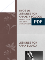 Lesiones Por Armas Toxicologia