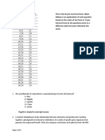 Exam 1 Key and Explanations