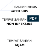 Tempat Sampah Medis