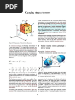 Cauchy Stress Tensor Wiki