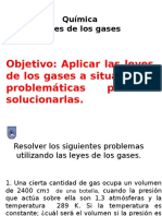 Química Ley de Los Gases (Problemática)