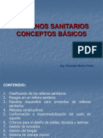 Rellenos sanitarios: conceptos básicos y clasificación